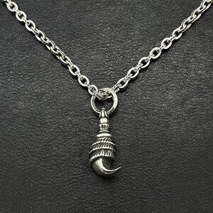 Chrome Hearts Silver Pendant Necklace